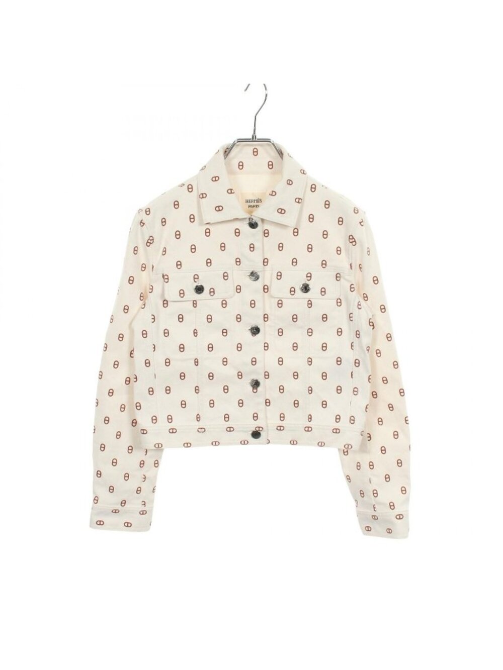 Hermes Denim Jacket Chaine D'ancre Cotton